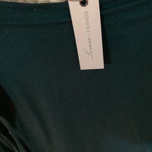 Lovers & Friends strapless green dress